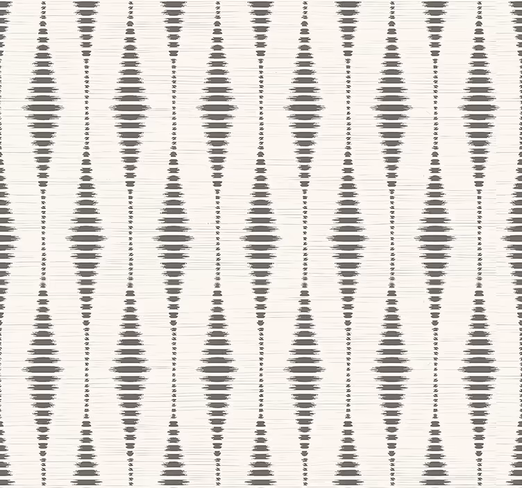 Store enrouleur couple rabaul ikat gris et beige - TenStickers