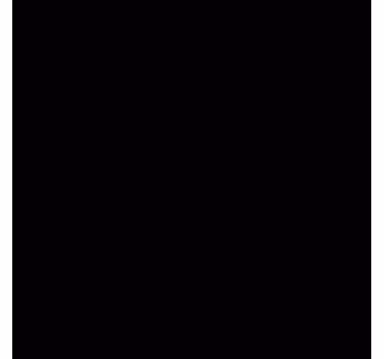 Store enrouleur cuisine noir monochrome - TenStickers
