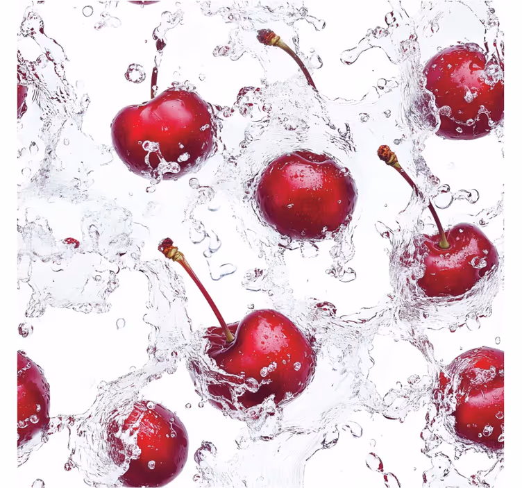 Store enrouleur cuisine cerises fraîches - TenStickers