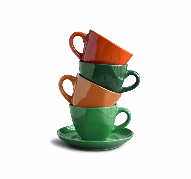 Store enrouleur cuisine tasses - TenStickers
