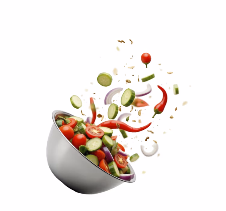 Store enrouleur cuisine salade fraîche - TenStickers