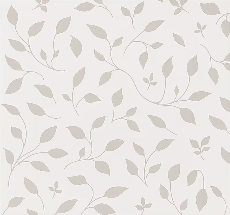 Store enrouleur scandinave motif floral apaisant - TenStickers