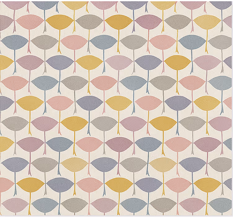 Store enrouleur scandinave oiseaux-mouches colorés - TenStickers
