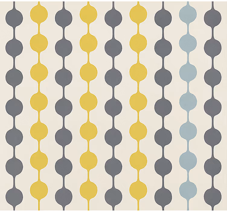 Store enrouleur scandinave cercles colorés suspendus - TenStickers