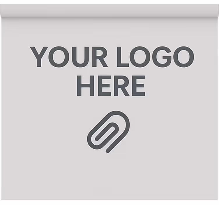 Store enrouleur bureaux avec logo personnalisé - TenStickers