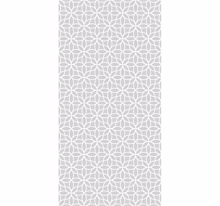 Store enrouleur bureau motif moderne gris et blanc - TenStickers