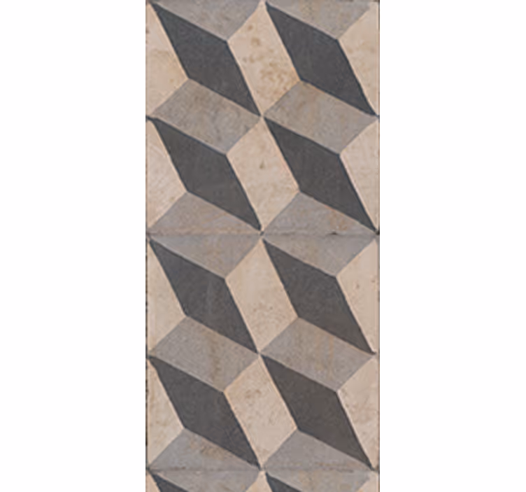 Store enrouleur cuisine carreaux modernes gris foncé - TenStickers