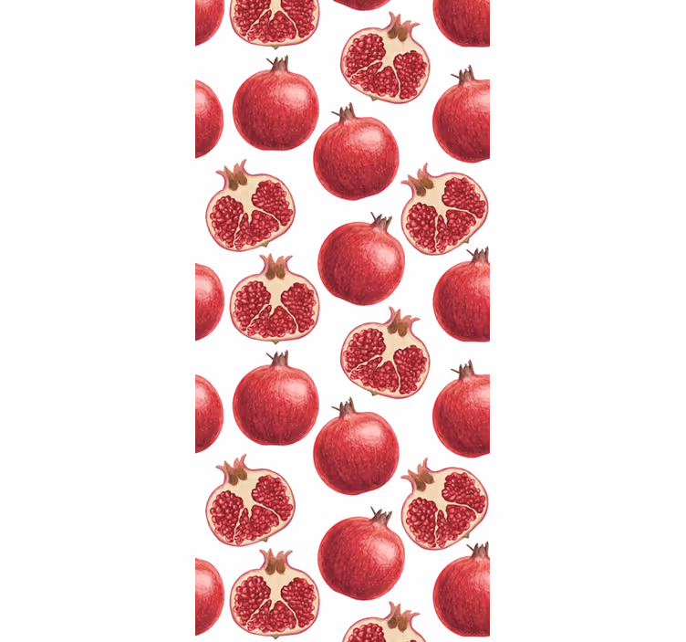 Store enrouleur cuisine motif de grenades colorées - TenStickers