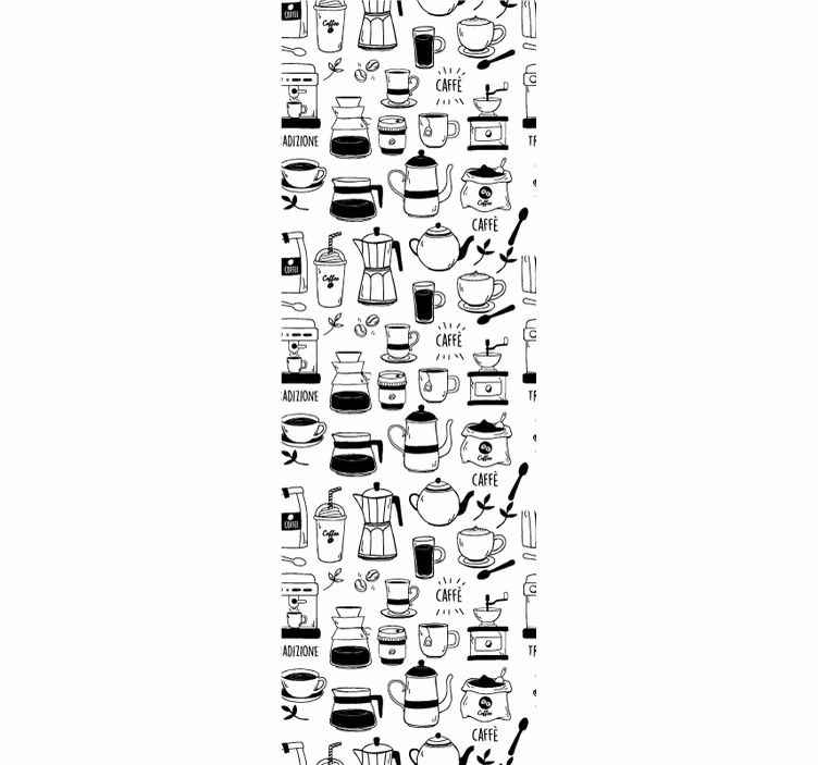 Store enrouleur cuisine moment café - TenStickers