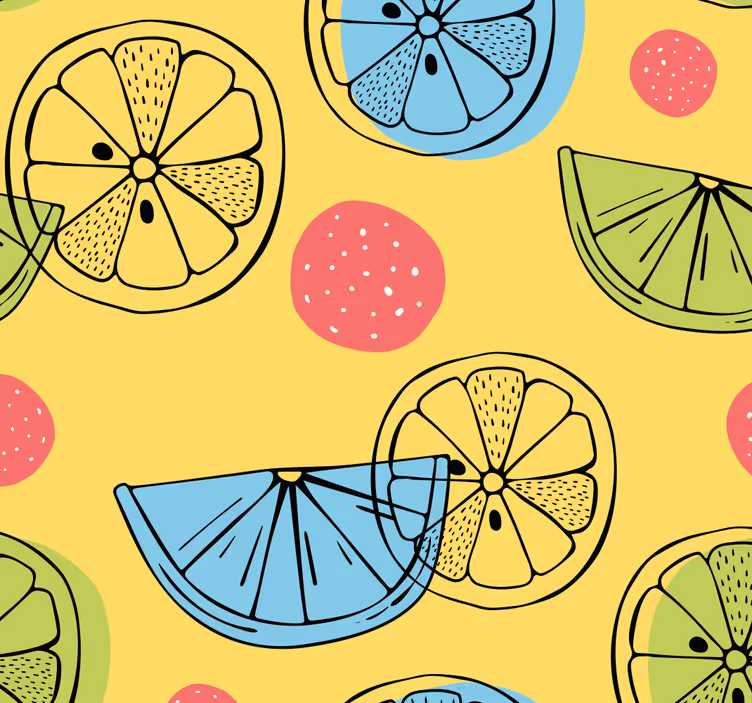 Store enrouleur cuisine fruits d'agrumes - TenStickers