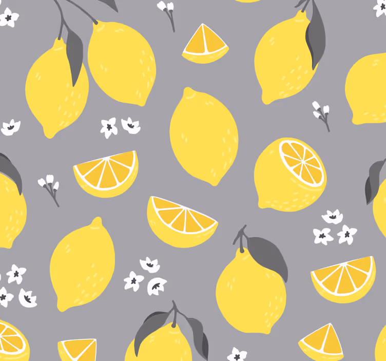 Store enrouleur cuisine citron tropical - TenStickers