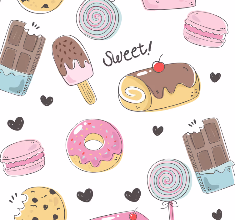 Store enrouleur cuisine délices gourmands - TenStickers