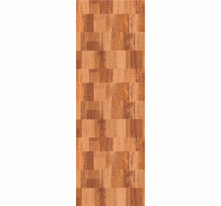 Store enrouleur salle à manger motif carreaux terracotta - TenStickers