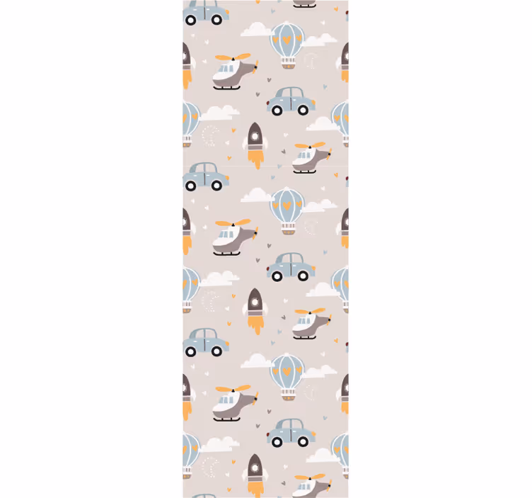 Store enrouleur pour chambre enfant transport ludique - TenStickers
