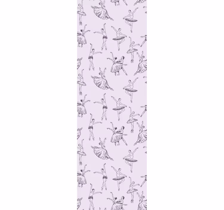 Store enrouleur pour chambre enfant ballet - TenStickers