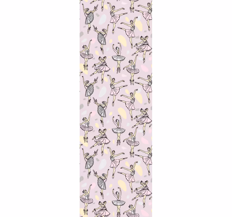 Store enrouleur pour chambre enfant danseuse de ballet - TenStickers