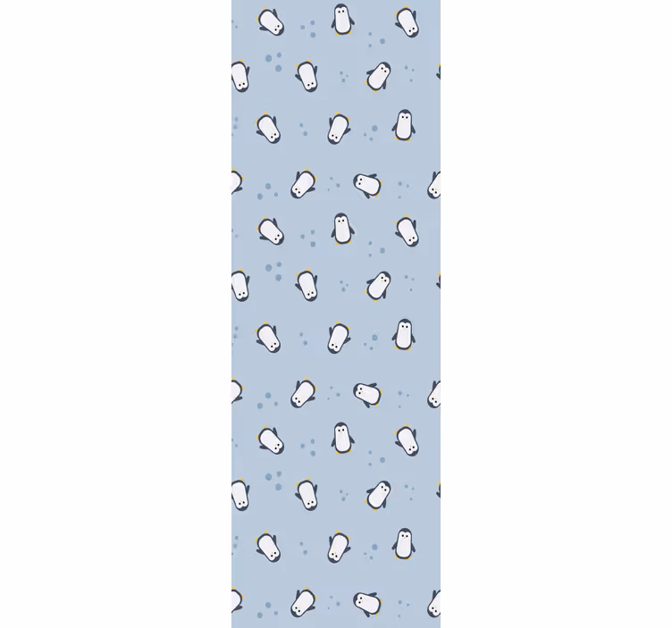 Store enrouleur pour chambre enfant motif pingouins - TenStickers