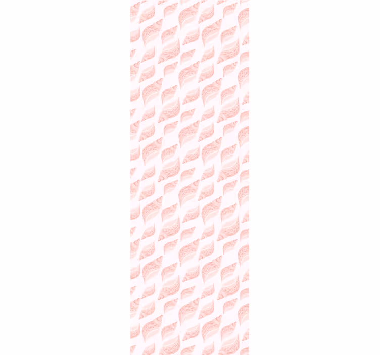 Store enrouleur pour chambre enfant motif coquillage rose - TenStickers