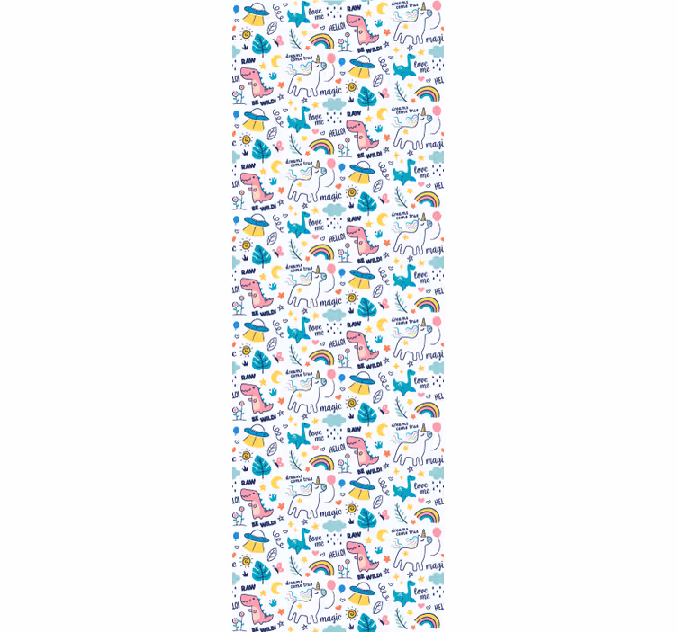 Store enrouleur pour chambre enfant illustration dessin - TenStickers