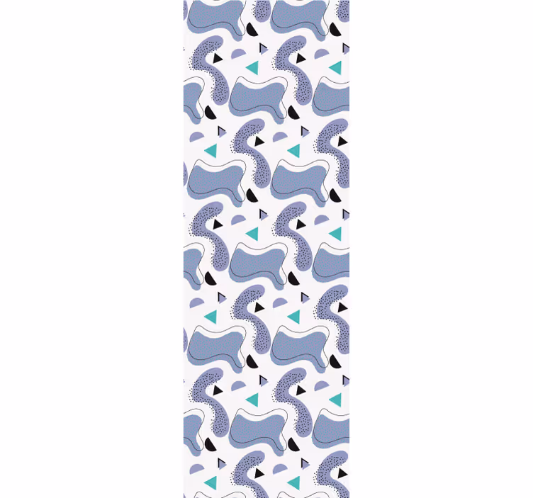 Store enrouleur pour chambre enfant modèle memphis coloré - TenStickers