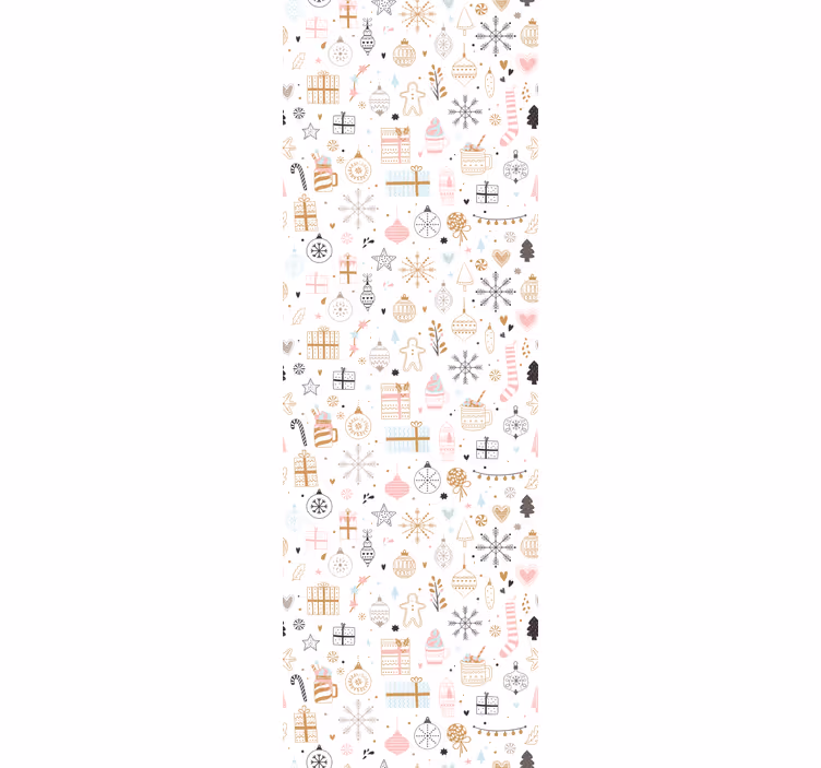 Store enrouleur pour chambre enfant motif noël hiver - TenStickers