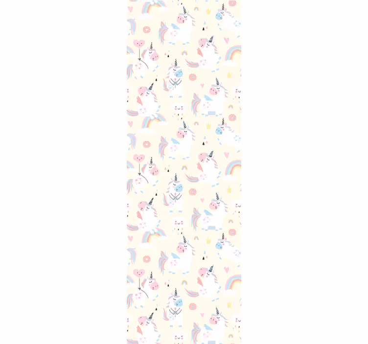 Store enrouleur pour chambre enfant licornes fantastiques - TenStickers