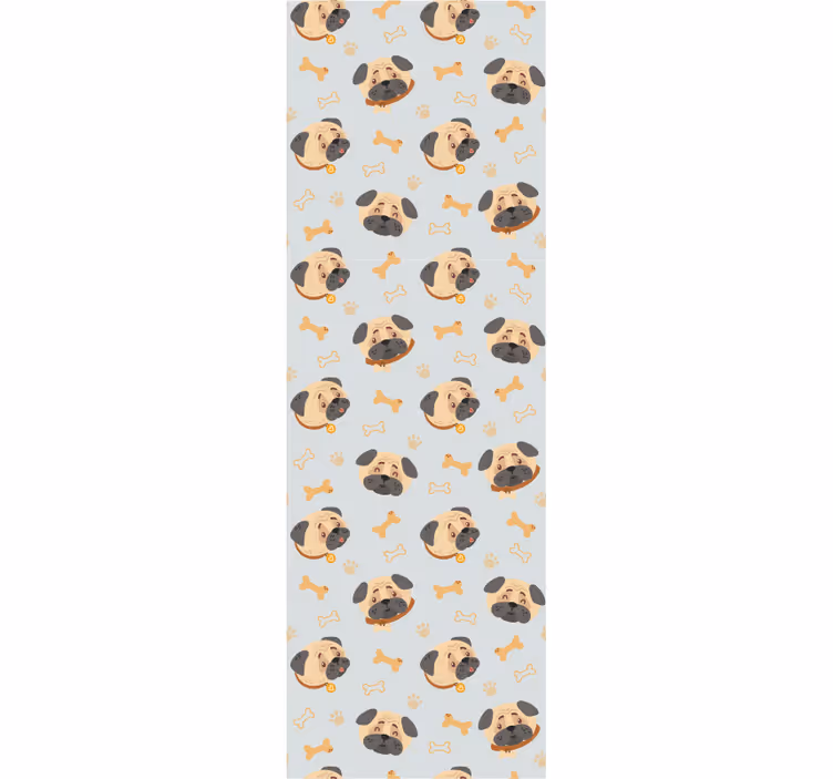 Store enrouleur pour chambre enfant motifs bulldog - TenStickers