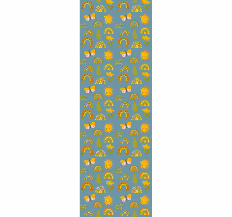 Store enrouleur pour chambre enfant motif dessiné à la main - TenStickers