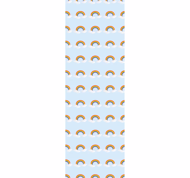 Store enrouleur pour chambre enfant arc-en-ciel coloré - TenStickers