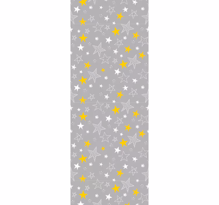 Store enrouleur pour chambre enfant Étoiles pantone - TenStickers