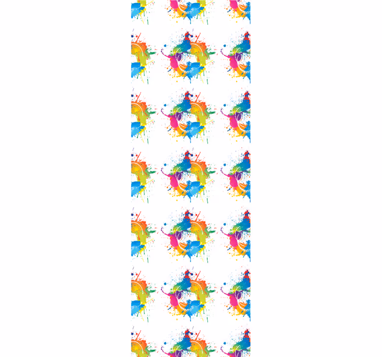 Store enrouleur pour chambre enfant fond coloré - TenStickers