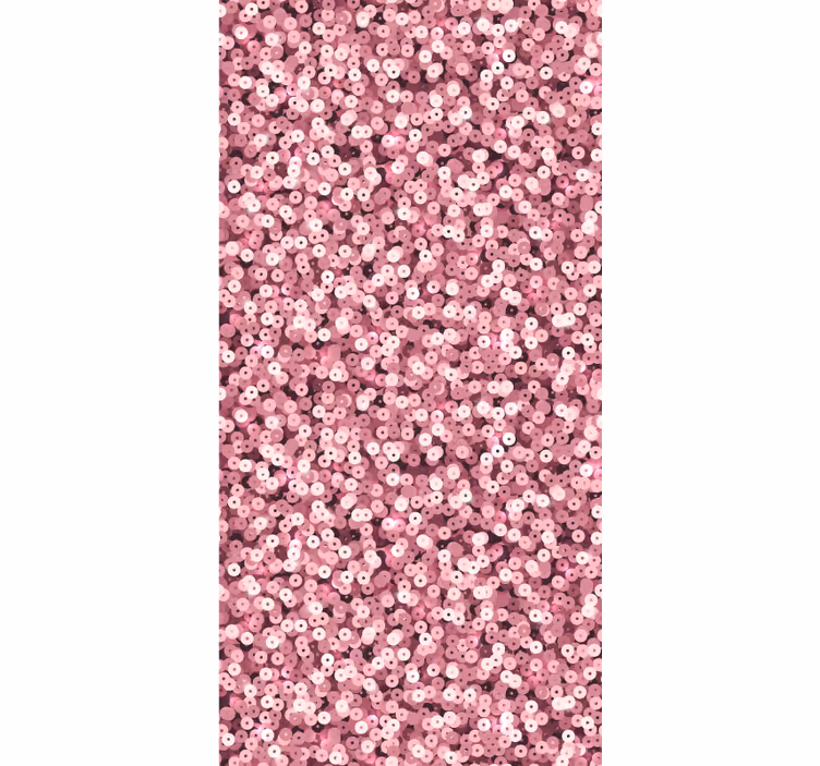 Store enrouleur pour chambre enfant paillettes roses - TenStickers