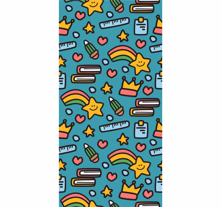 Store enrouleur pour chambre enfant motif kawaii - TenStickers