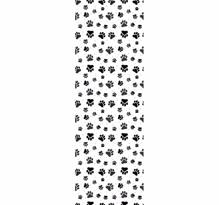 Store enrouleur pour chambre enfant motif pattes d'animaux - TenStickers
