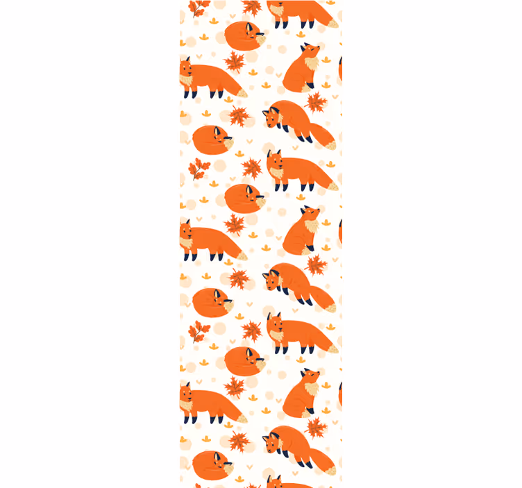 Store enrouleur pour chambre enfant renards magnifiques - TenStickers