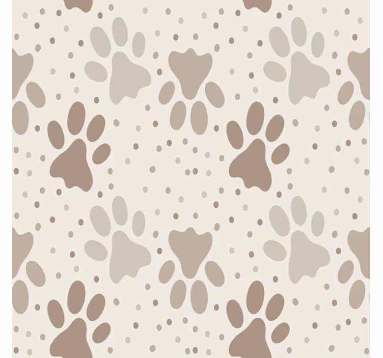Store enrouleur pour chambre enfant pattes de chien - TenStickers
