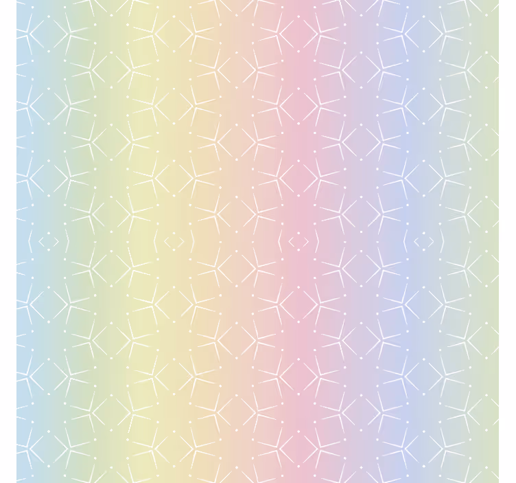 Store enrouleur pour chambre enfant fond arc-en-ciel pastel - TenStickers
