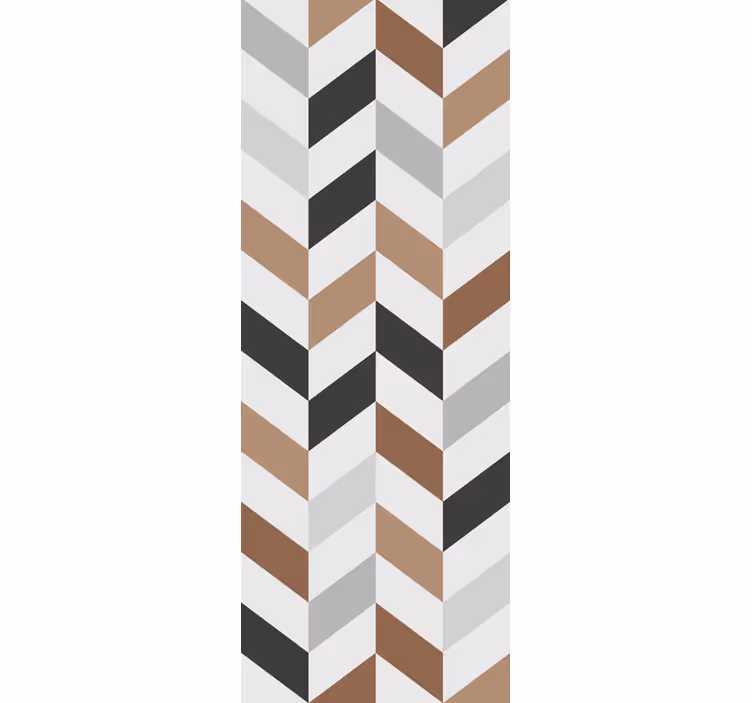Store enrouleur pour chambre ado motif chevrons abstrait - TenStickers