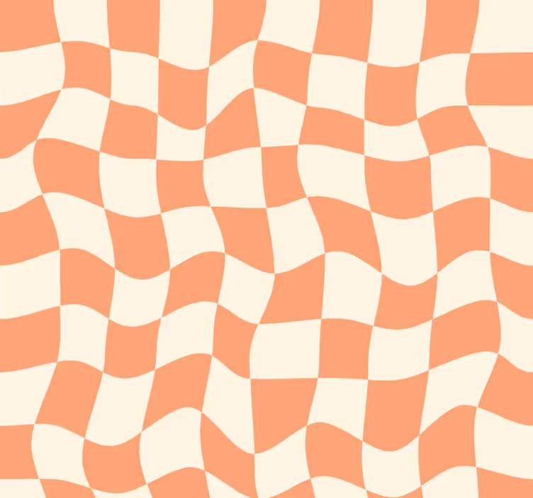 Store enrouleur pour chambre ado motif damier tendance - TenStickers