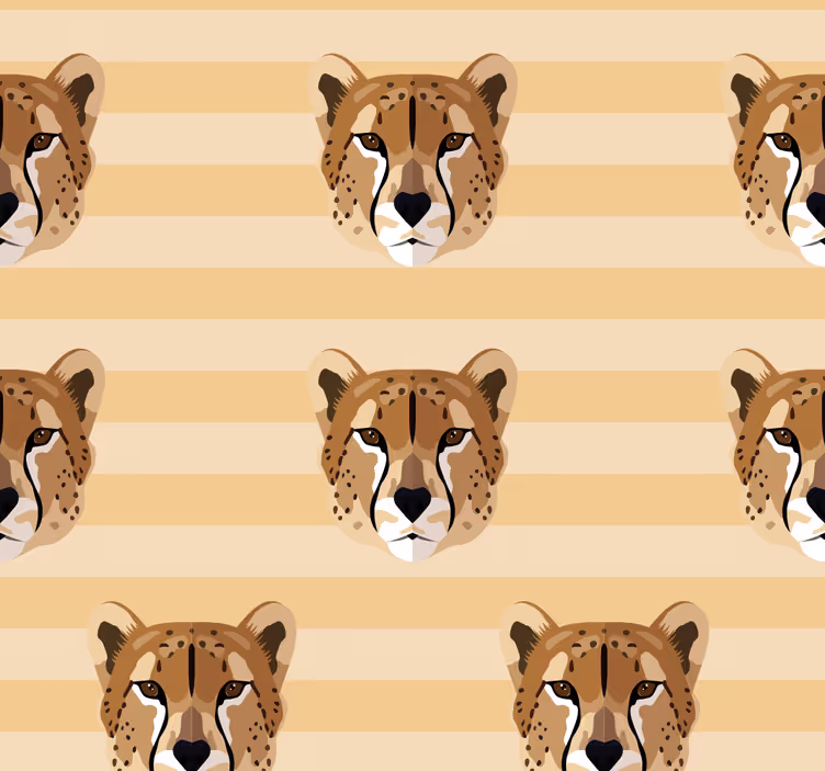 Store enrouleur pour chambre ado tête de léopard - TenStickers
