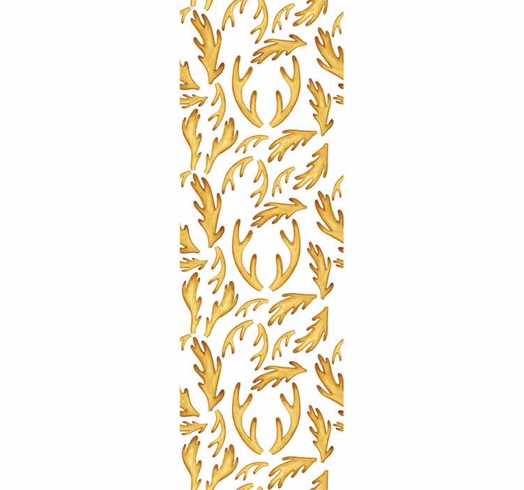 Store enrouleur pour chambre ado rennes boho dorés - TenStickers