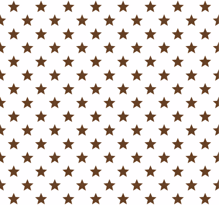 Store enrouleur pour chambre ado étoiles brunes - TenStickers