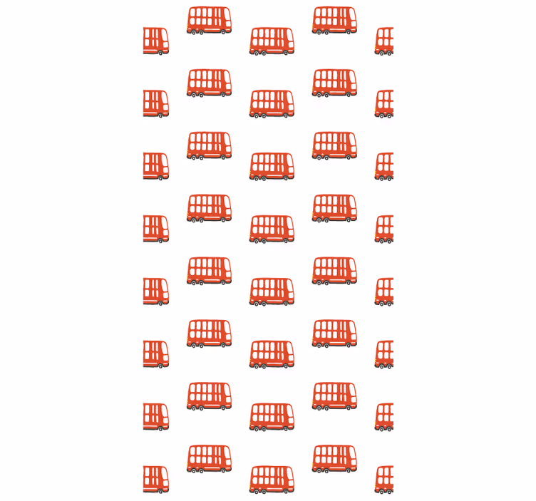 Store enrouleur pour chambre ado motif bus londonien - TenStickers