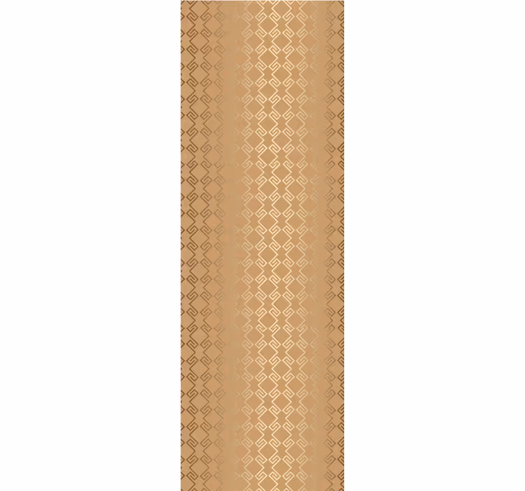 Store enrouleur moderne colonnes dorées art déco éclectiques - TenStickers