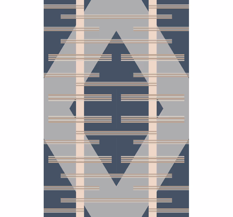 Store enrouleur moderne style abstrait gris années 50 - TenStickers