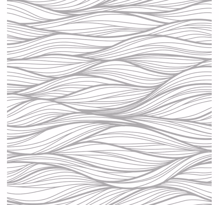 Store enrouleur moderne textures vagues sur fond blanc - TenStickers