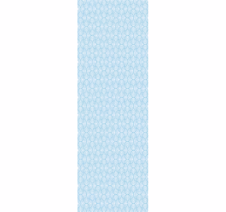 Store enrouleur moderne motif vagues différentes - TenStickers