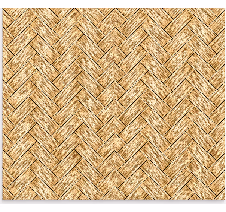 Store enrouleur textures et motifs tressage en chevrons - TenStickers