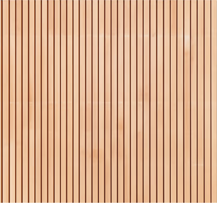 Store enrouleur textures et motifs lattes cèdre clair - TenStickers