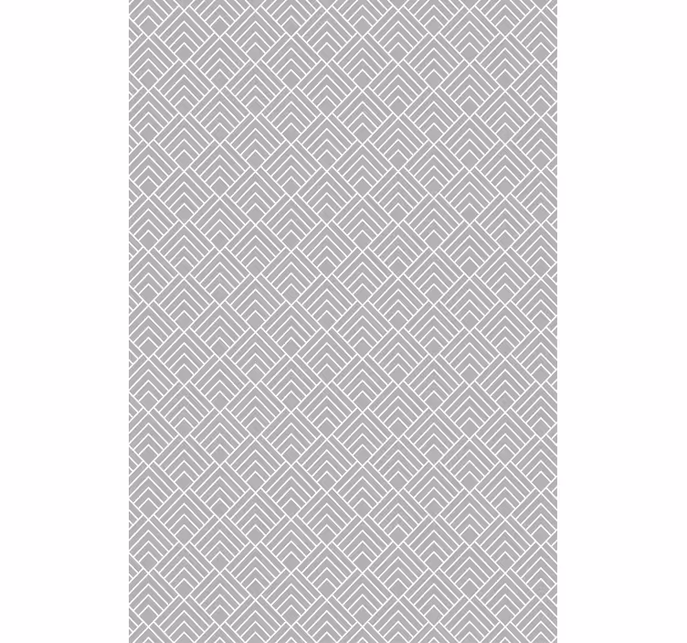 Store enrouleur gris lignes grises en zigzag - TenStickers